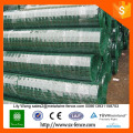 euro style green color pvc coated holland wire mesh fence